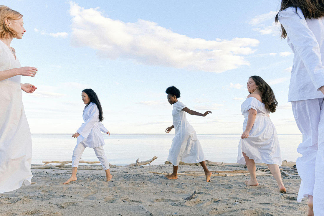 “Midlife woman walking outside—healthy habits during perimenopause and menopause.”