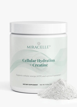 A daily creatine and hydration formula designed to support cellular energy, hydration balance, healthy muscle function, and active aging.
