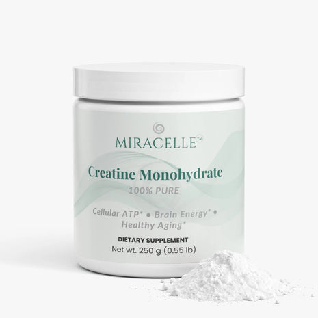 Pure creatine monohydrate to support strength, cellular energy, recovery, and focus—no fillers. 5 g per serving. Non-GMO. Made in the USA.