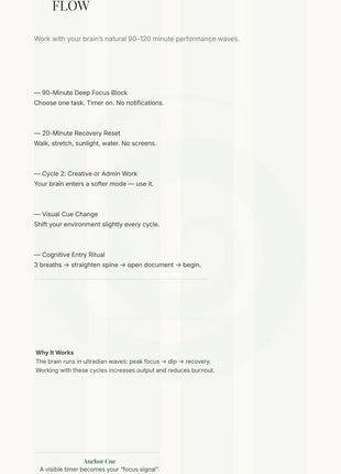 Ritual Maps™ Vol. 1 – Nervous-System Daily Ritual Maps Miracelle