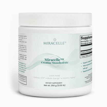 Miracelle Creatine Monohydrate — 250 g tub front
