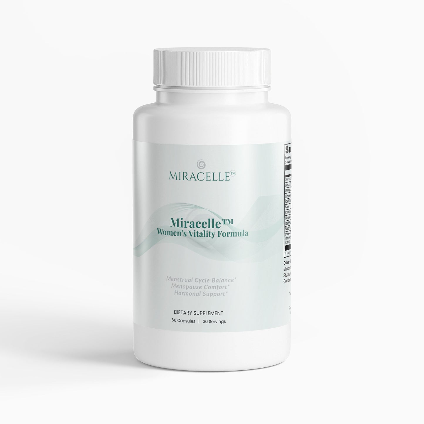 Miracelle Women’s Vitality Formula — 60-capsule bottle front